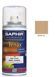 Аерозольний барвник для гладкої шкіри Saphir Tenax Spray 150 мл колір бежевий (16)