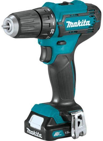 Акумуляторний дриль — шурупокрут Makita DF333DWYE, фото 1