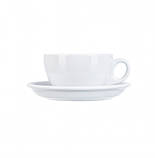 Чашка біла для американо 200 мл із блюдцем 145мм Ameryka Lubiana (101,112), фото 2