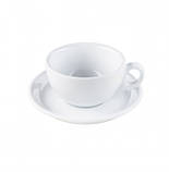 Чашка біла для американо 200 мл із блюдцем 145мм Ameryka Lubiana (101,112), фото 3