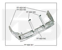 Усилитель переднего бампера для Mitsubishi Outlander 2012-2021 (Fps) верхний без креплений