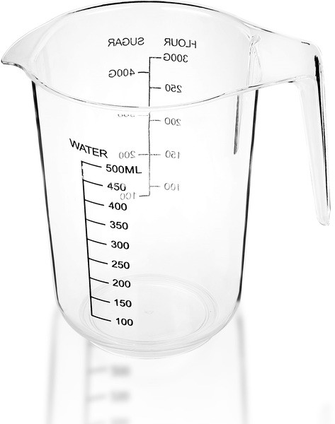 Кружка помірна пластикова BAGER AQUA 0.5 л BG-671