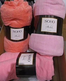 Текстиль для дому SOHO Плед 220*240 см Pink jam MIX  TZP133