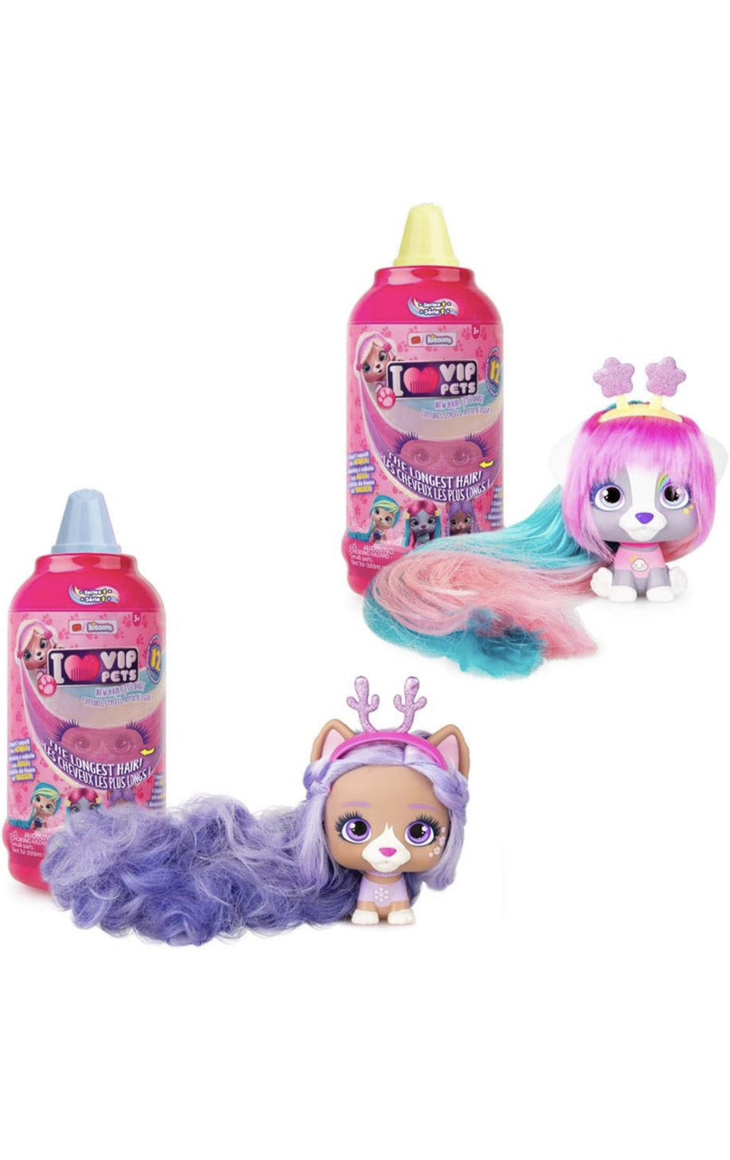 IMC Toys VIP Pets Surprise Hair Reveal Series 1 Mousse Bottle