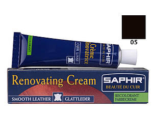 Рідка шкіра Saphir Creme Renovatrice 25 мл колір темно-коричневий (05)