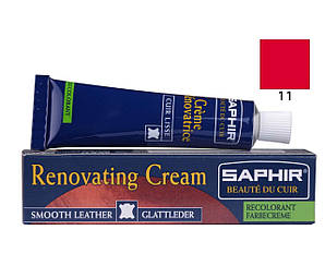 Рідка шкіра Saphir Creme Renovatrice 25 мл колір червоний (11)