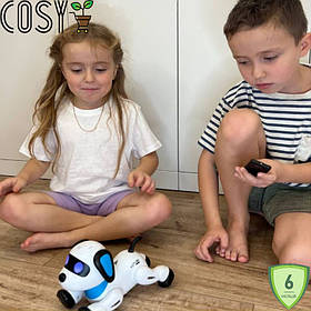 Інтерактивна іграшка трюковий Робот Пис на голосовому та радіокеруванні, з режимом програмування.