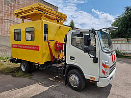 Навісне обладнання машини контактних мереж АТ-70М-041, фото 6