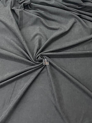 Двосторонній льон для штор California V 16 однотонна шторна тканина, колір сірий