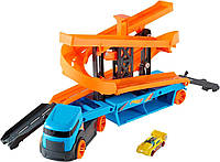 Хот Вілс Автовоз Транспортер Крутий спуск Hot Wheels City Lift & Launch Hauler