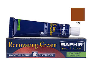 Рідка шкіра Saphir Creme Renovatrice 25 мл колір рудуватий (19)