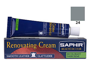 Рідка шкіра Saphir Creme Renovatrice 25 мл колір срібний (24)