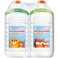 Упаковка минеральной питьевой негазированной детской воды Моршинська "МОРШИНКА" 6,0 л х 2 бутылки