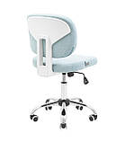 Крісло дитяче Міа блакитний – комплектація Хром – механізм M-1 (Tilt), фото 5