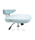 Крісло дитяче Міа блакитний – комплектація Хром – механізм M-1 (Tilt), фото 6