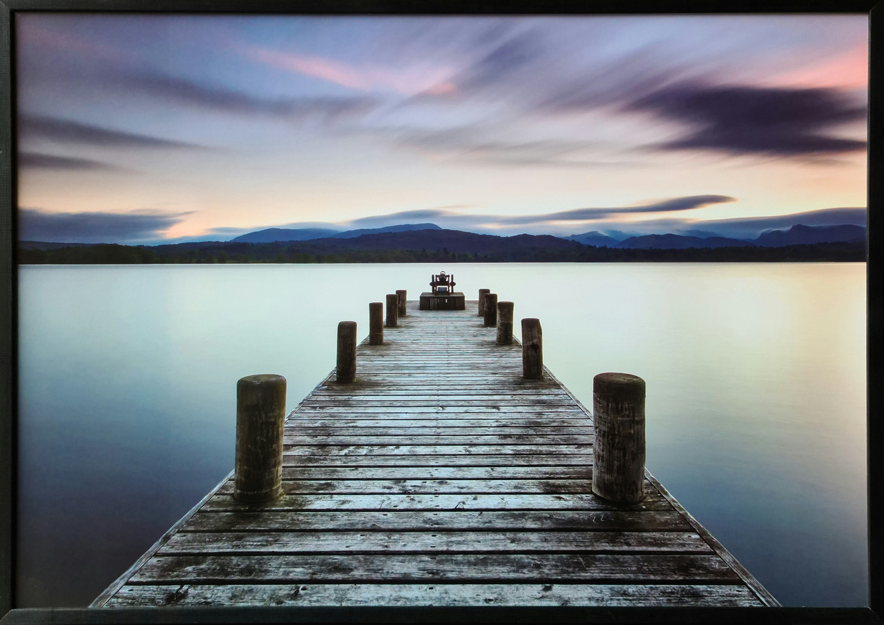 Фотокартина в дерев'яній рамі Jetty 4 70х100 см POS-70100-298