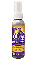 Спрей Тропиклин TropiClean Urine Off для удаления органических пятен и запахов, для котов и котят, 118 мл