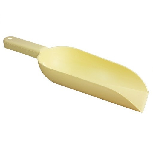 Лопатка для сипучих продуктів, 0.5 кг, пластик, бежевий, CH-4171