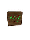 Годинник (настільний, електронний) VST872 Brown (дефект 1 цифра)