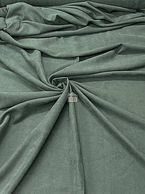 Двосторонній льон для штор California V-19 однотонна шторна тканина, блідо-зелений колір