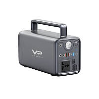 Зарядна станція Veron PS300W (аналог XO PSA-300) 80000 mAh / 230.4 Wh Grey 65W (USB) + 300W (AC) (Li-Pol,