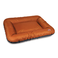 Лежак для собак средних и больших пород Pet Fashion (Пэт Фешн) Askold 80х60х13 см (терракотовый/серый)