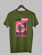 Футболка з прикольним дизайном Barbie «Barben heimer», фото 4