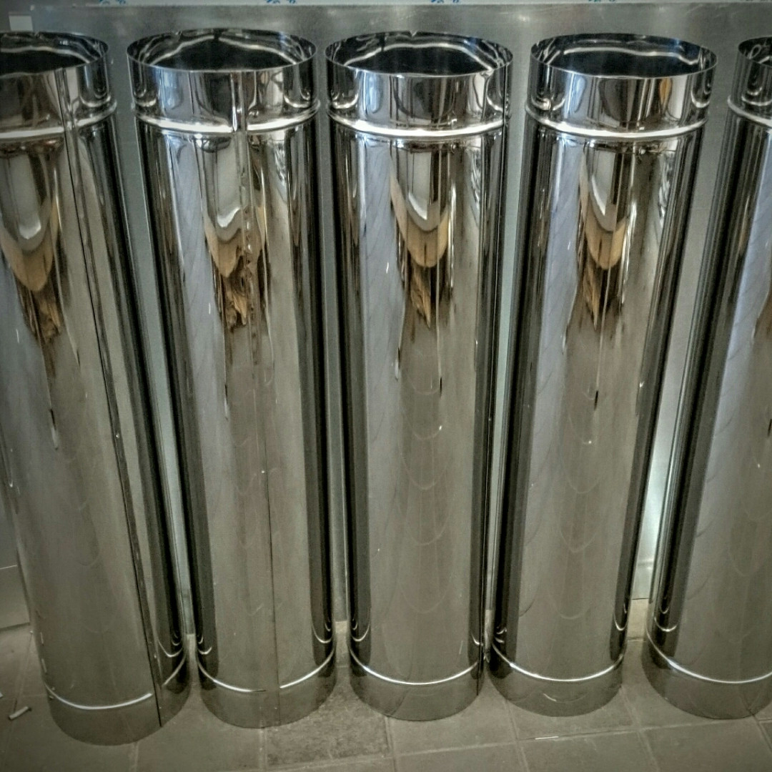 Димохід із неіржавкої сталі 1 мм - фото 1 - id-p721192554