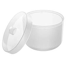 Бокс (контейнер) для стерилізації манікюрних фрез, із кришечкою Прозорий