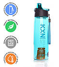 Пляшка для води CASNO 780 мл KXN-1180 Блакитна