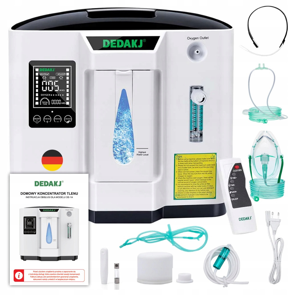 Купить Кислородный концентратор 7 л DEDAKJ DE-1A Медаппаратура