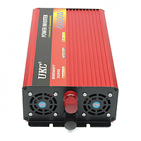 Автомобільний перетворювач напруги (інвертор) AC DC UKC AR-4000W 220В LCD USB