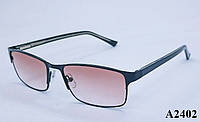 Металлические тонированные очки оптом для зрения +1.5
