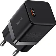 Сетевое зарядное устройство Baseus GAN3 Fast Charger 1C 30W EU Black (CCGN010101)