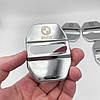 Накладка на дверний замок з емблемою BMW (БМВ) Комплект 4 шт Хром, фото 8
