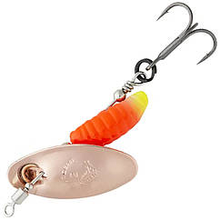 Блешня Savage Gear Grub Spinners #0 2.2g Sinking Copper Red Yellow