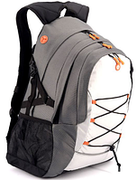 Рюкзак  "Denffe" Штурм 3від.,2карм.,туристичний,сірий 42х31х16см №4541
