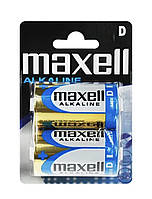 Батарейка Maxell Alkaline LR20 D блистер 2