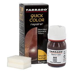 Барвник для гладкої шкіри Tarrago Quick Color 25 мл колір темно-коричневий (666)