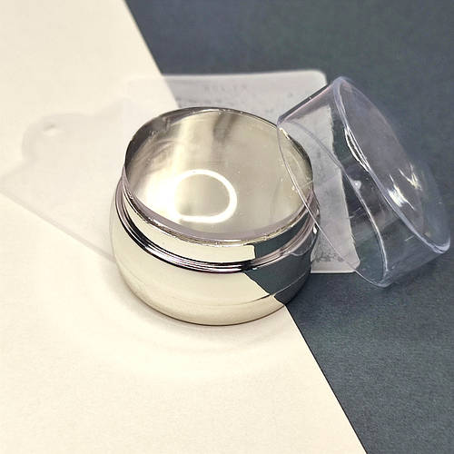 Купить Силиконовый штамп для стемпинга (серебро, маленький), цена 61 ...