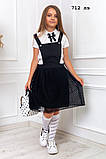 Сарафан шкільний для дівчинки 712 лз, фото 5
