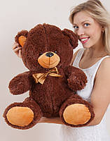 Ведмедик плюшевий колір шоколадний 65 см