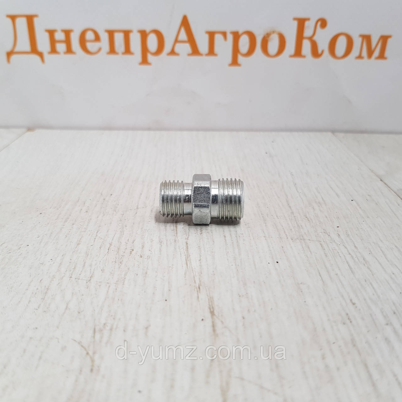 Штуцер перехідний S17хS19 (M14*1.5-M16*1.5), фото 1