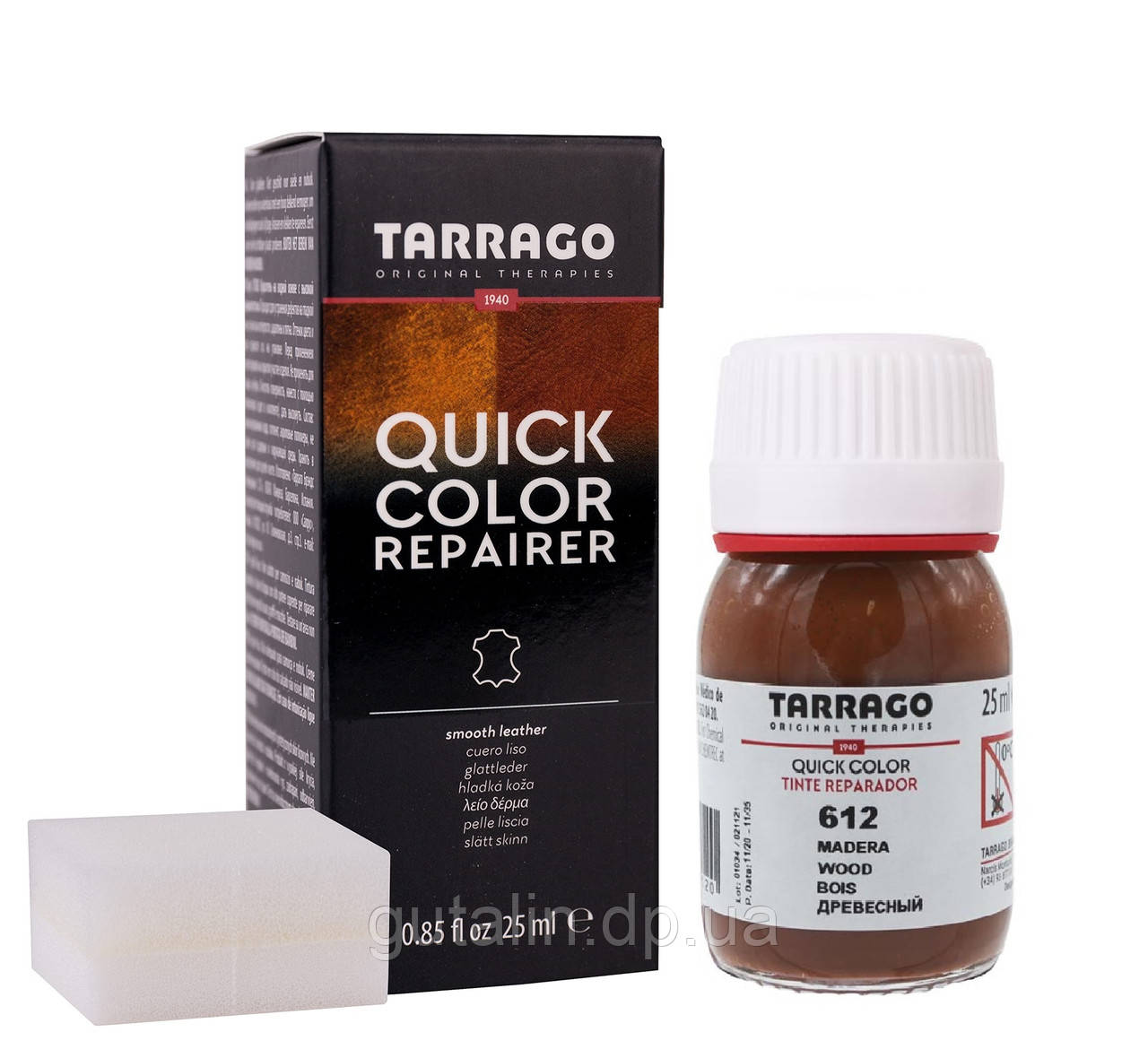 Барвник для гладкої шкіри Tarrago Quick Color 25 мл колір дерево (612)