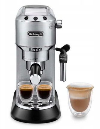 Кавоварка D'Longhi EC 685.M 1350W ріжкова сіра, фото 1