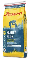 JOSERA Family Plus 15кг корм для щенков и беременных и кормящих сук