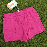 Хлопковые розовые шорты на девочку от OVS Италия Размер 98