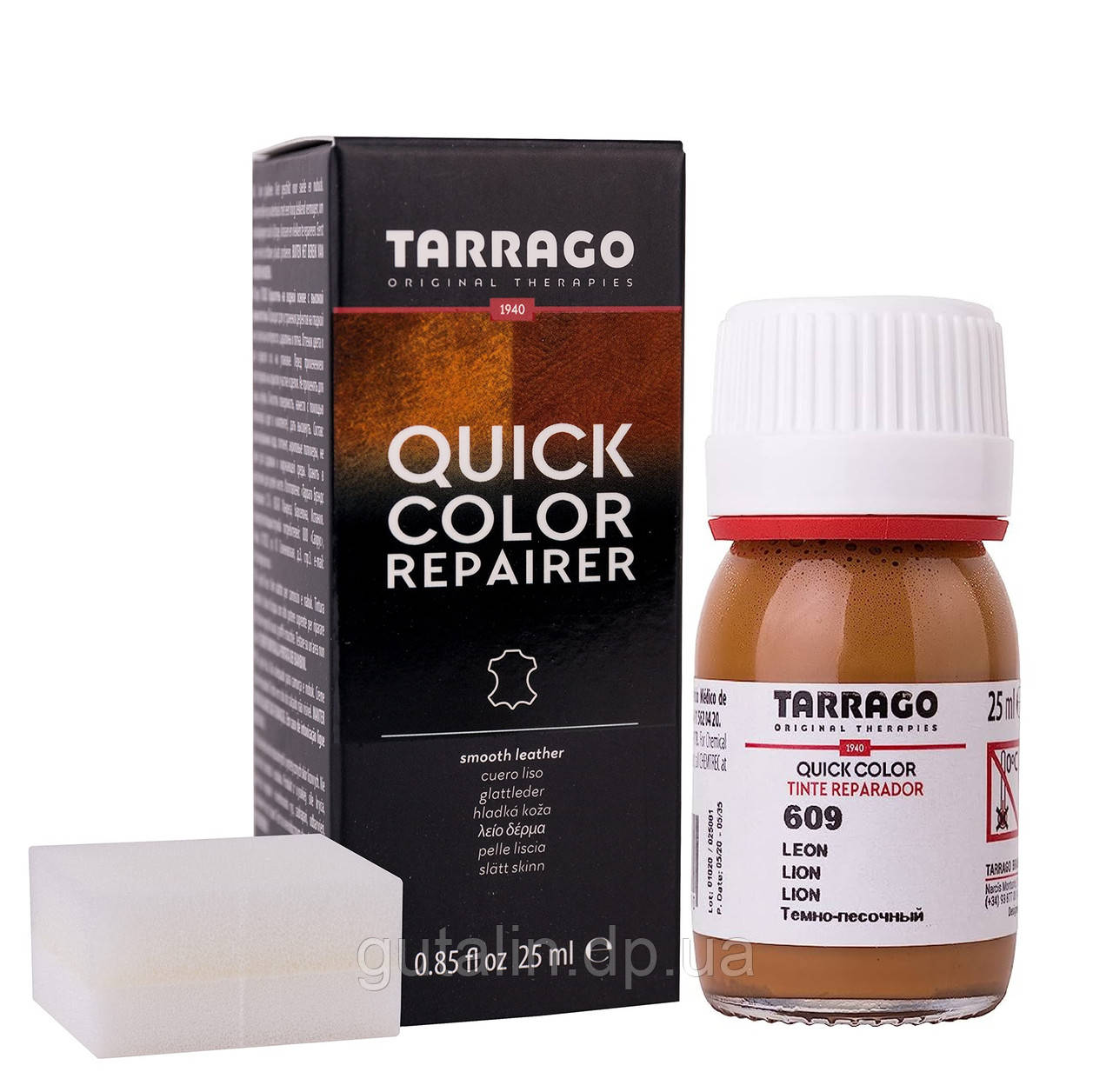 Барвник для гладкої шкіри Tarrago Quick Color 25 мл колір лев (609)