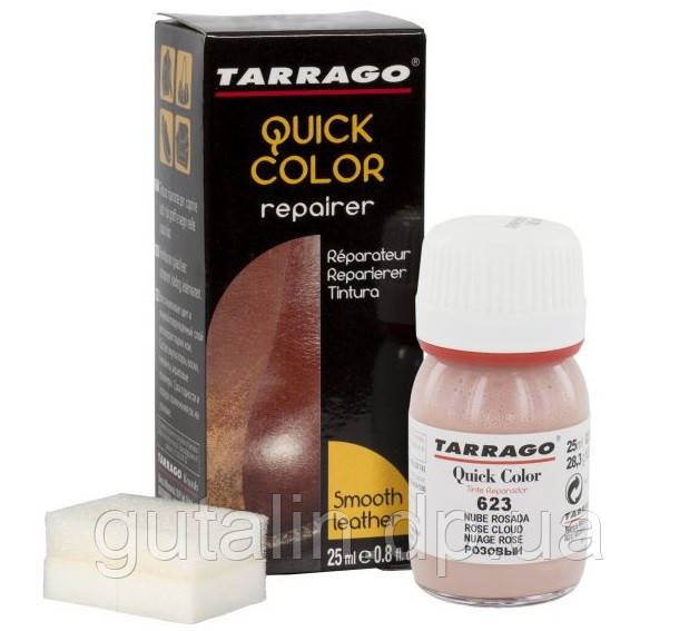 Барвник для гладкої шкіри Tarrago Quick Color 25 мл колір рожеве хмара (623)