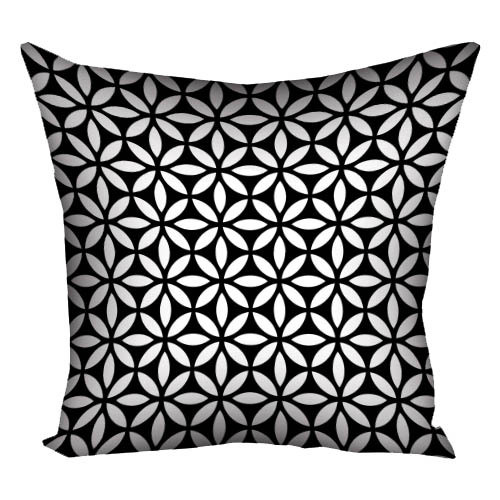 Подушка з принтом габардинова Візерунок 50x50 см (5P_23J001), фото 1